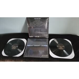 J. Cole Friday Night Lights 2xLP Vinyl SEALED Rare Unofficial Pressing Hip Hop C